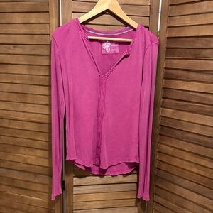 Pilcro Fuchsia Shirt
